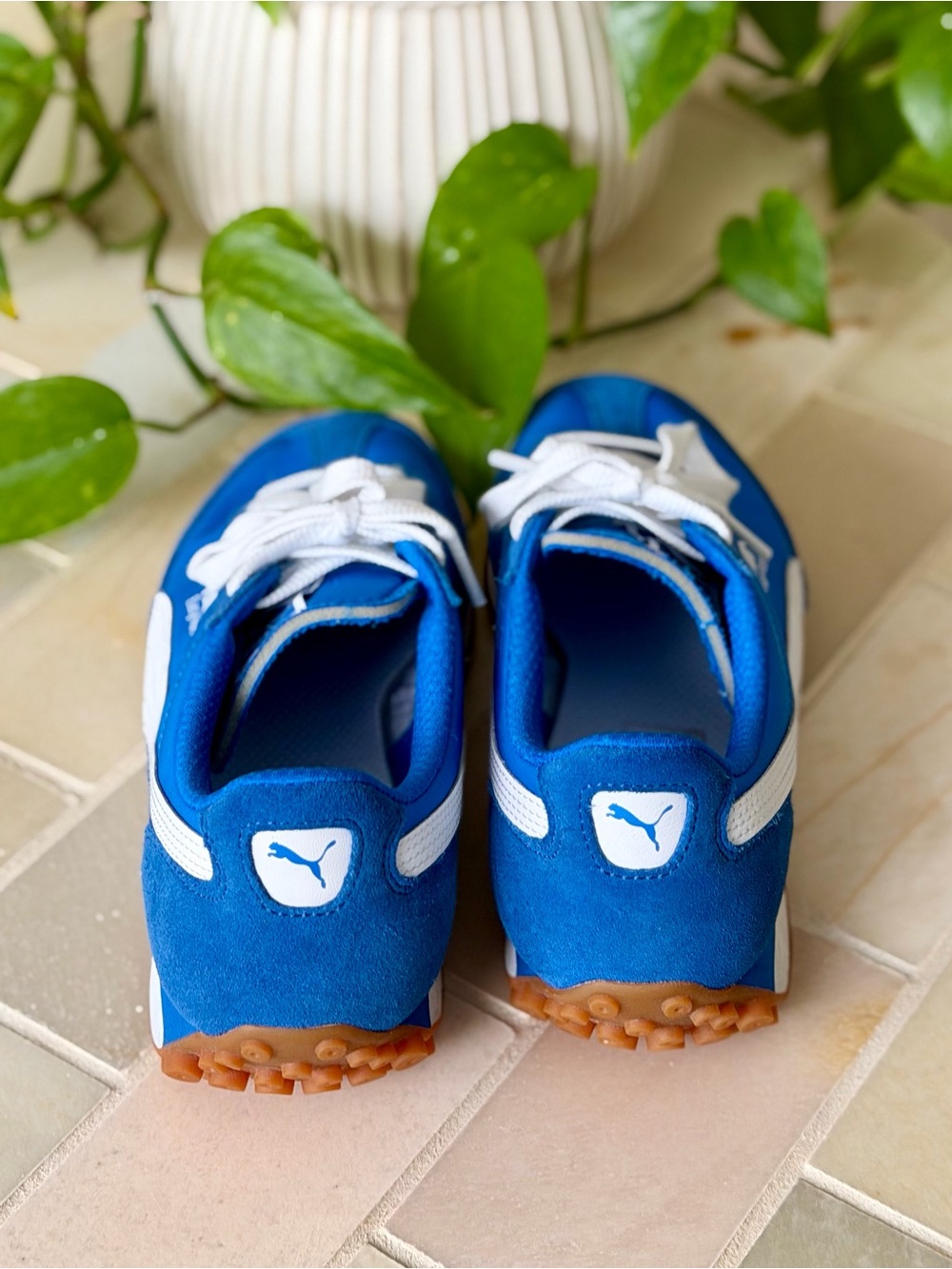 Blue PUMA Easy Rider Women’s Sneakers 9 - Picture 5 of 7